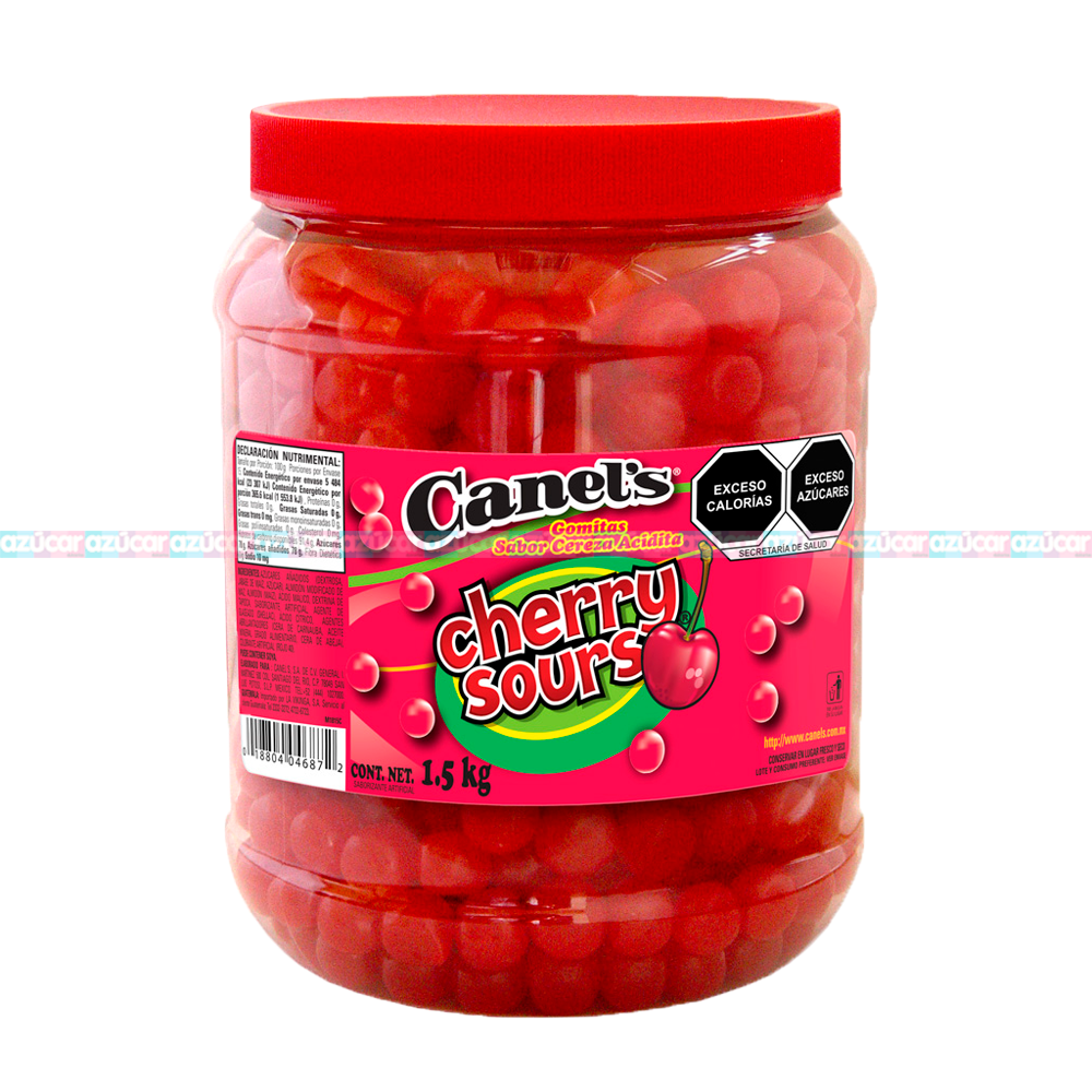 CANELS JELLY CHERRY 8/1.5Kgs