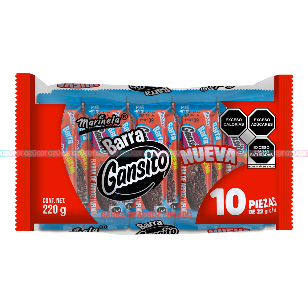 BARRA GANSITO 10/10PZA