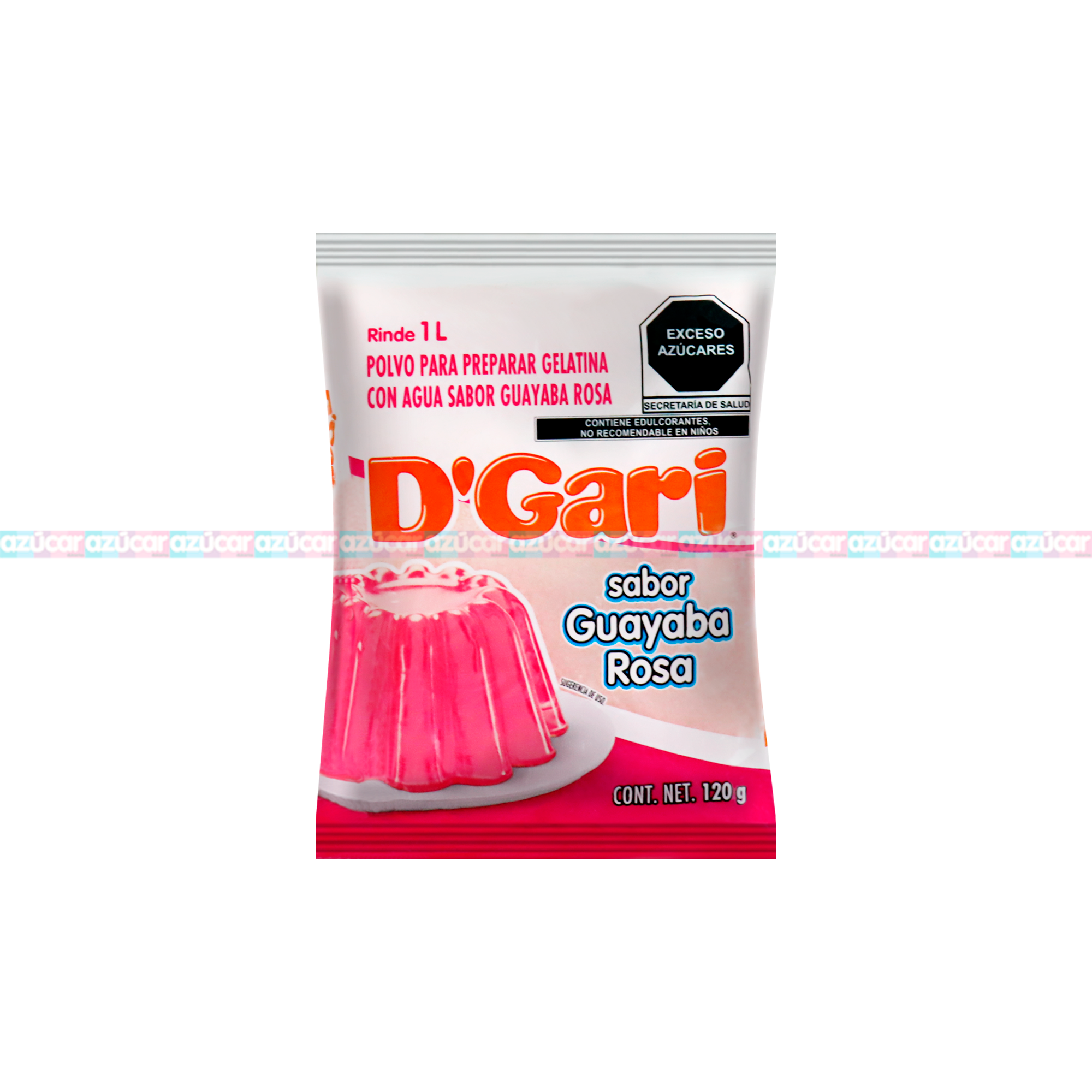 GARI GUAYABA ROSA 50/120G