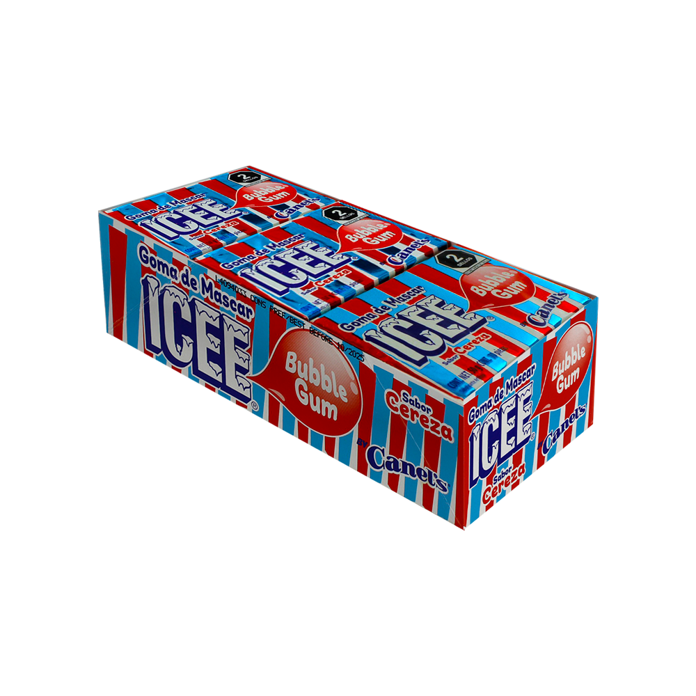 ICEE BUBBLE GUM CEREZA 12/12