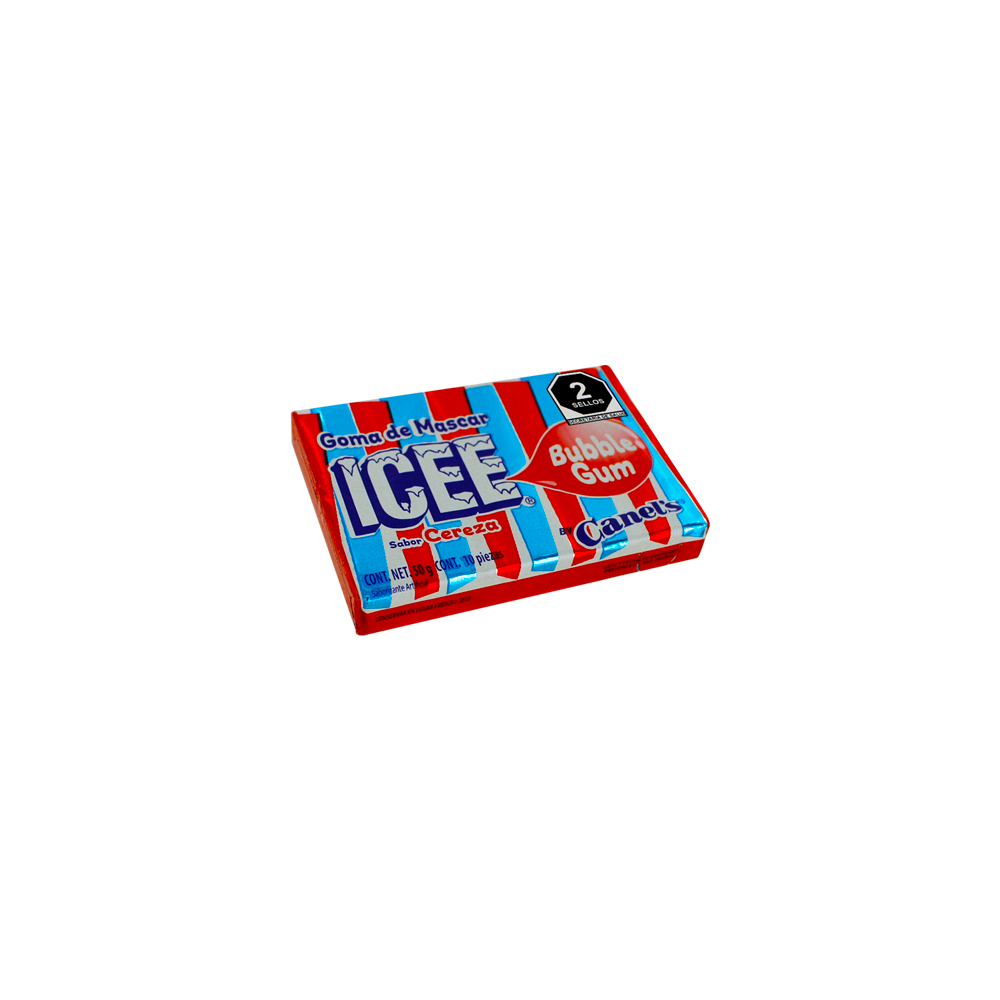 ICEE BUBBLE GUM CEREZA 12/12