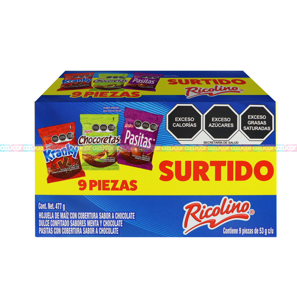 SURTIDO RICOLINO 7/9PZA