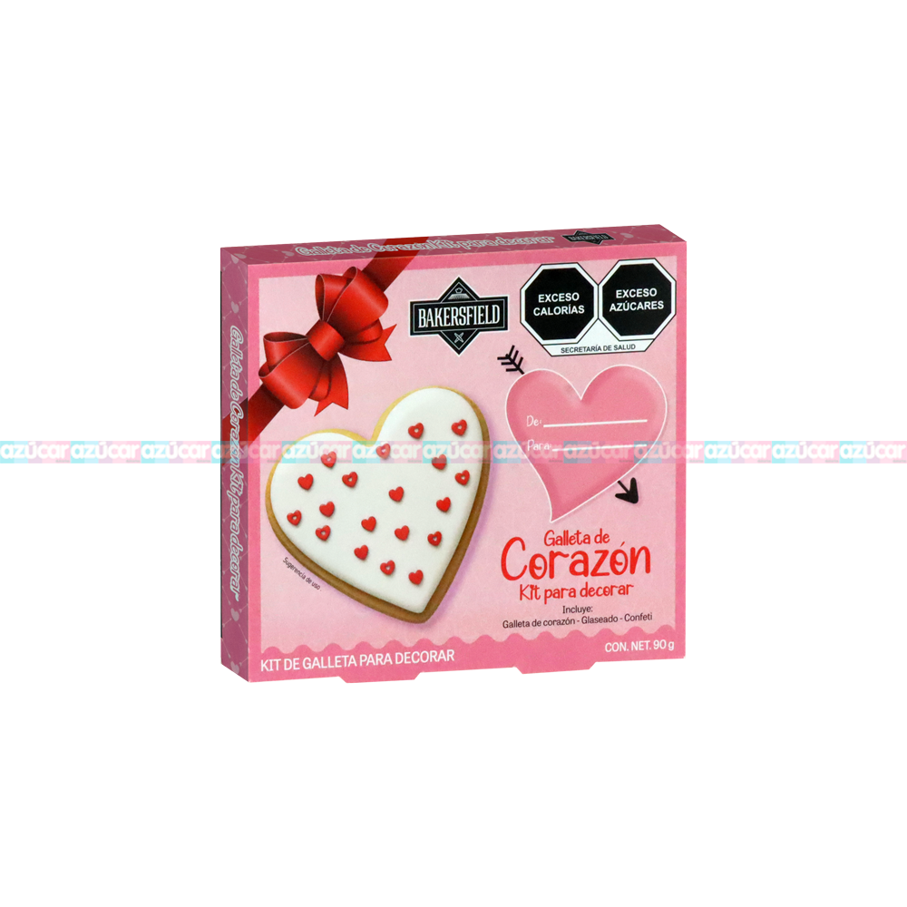 GALLETA CORAZON 12/90GRS
