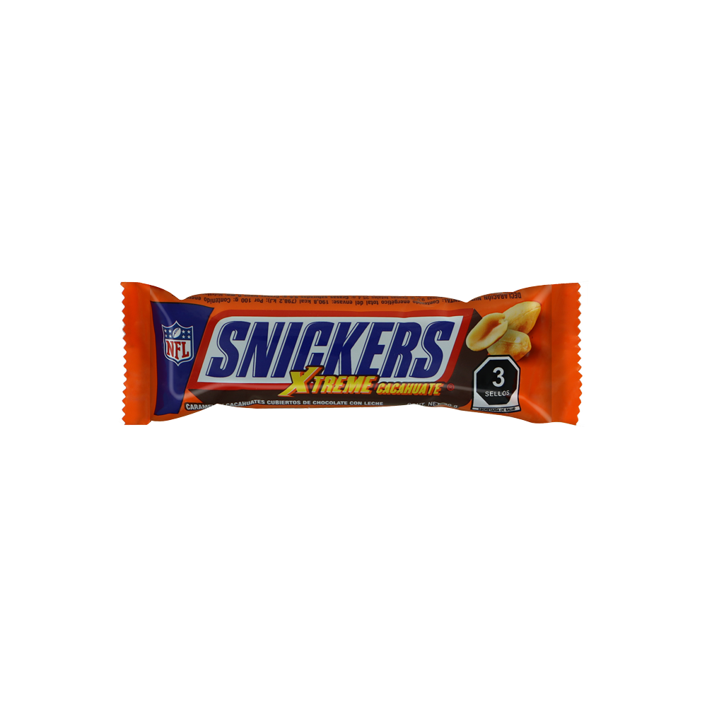 SNICKER XTREME 40G 12/6