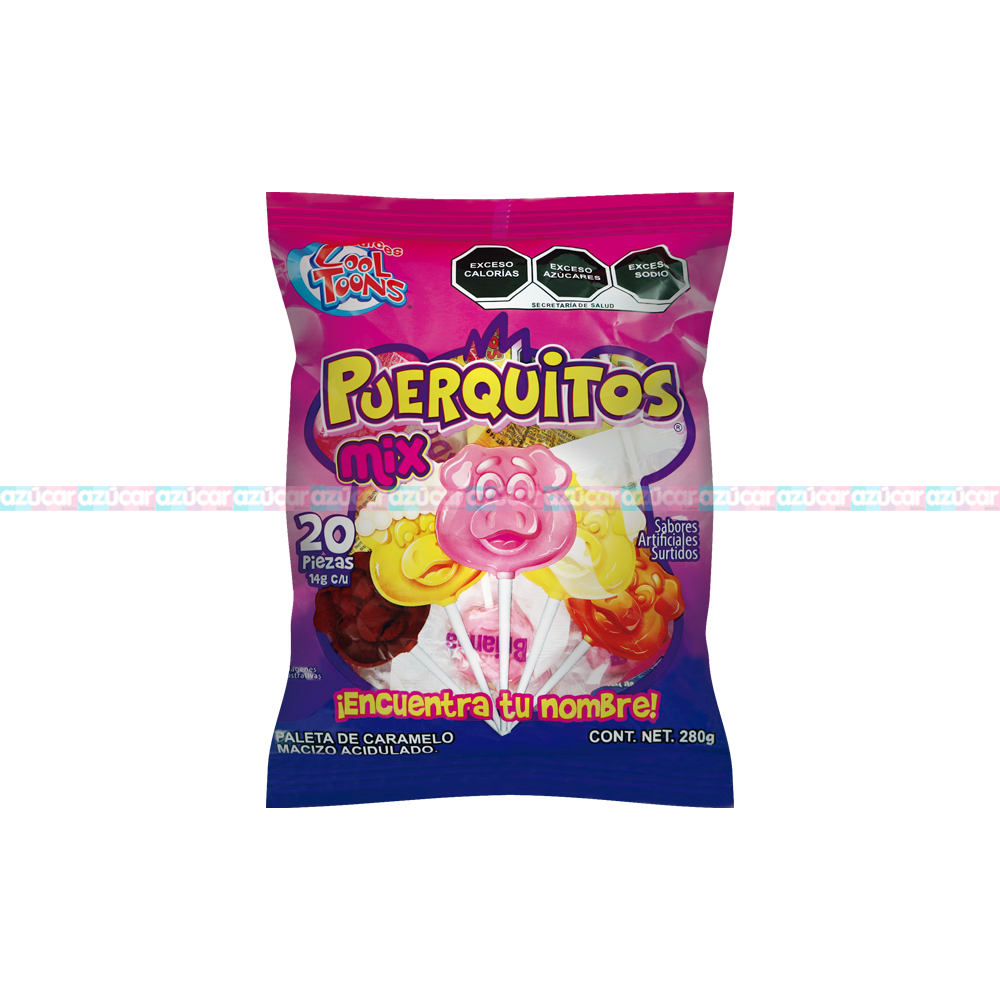 PUERQUITOS MIX 24/20PZA