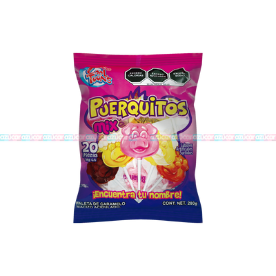 PUERQUITOS MIX 24/20PZA