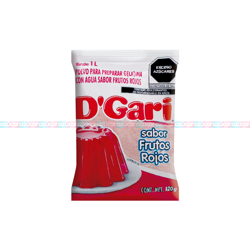 GARI FRUTO ROJO 50/120G