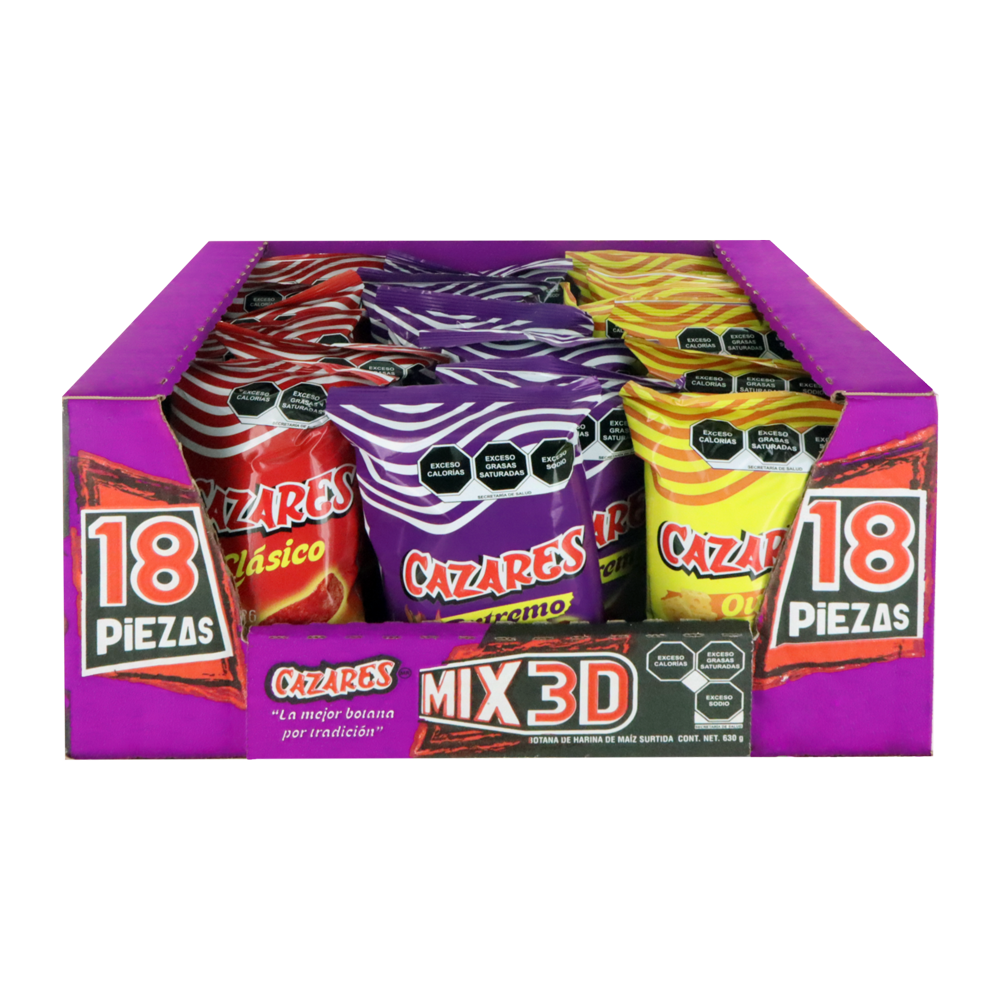 CAZARES MIX 3D C/18 PZA