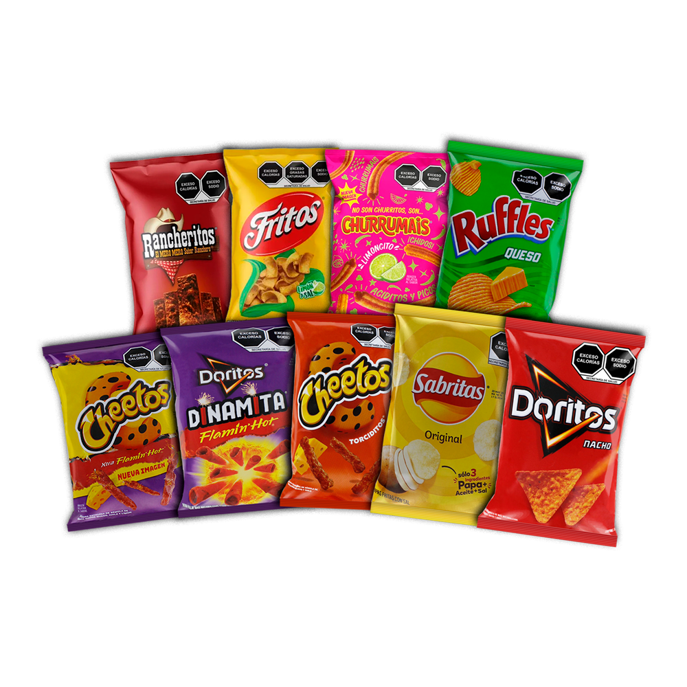 SABRITAS SUPER PACK 25