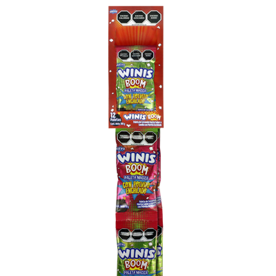 WINIS BOOM PALETA TIRA 12/12
