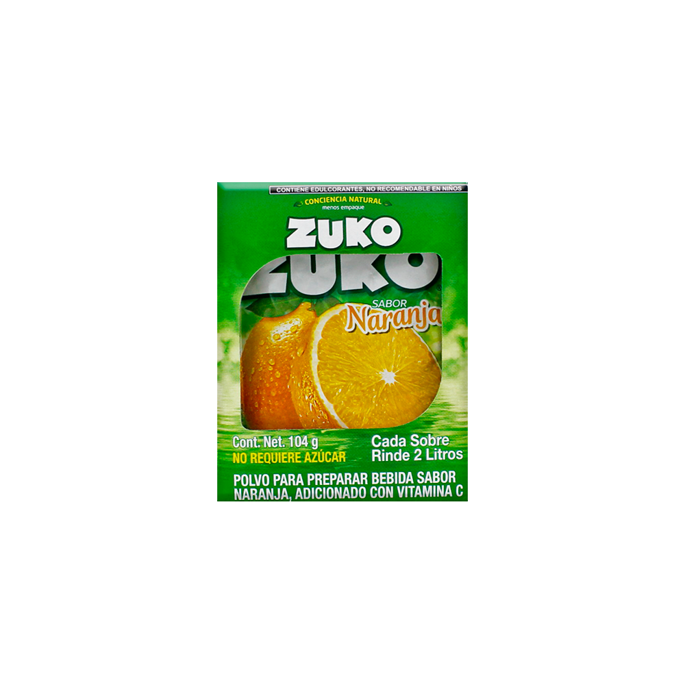 ZUKO NARANJA 12/8
