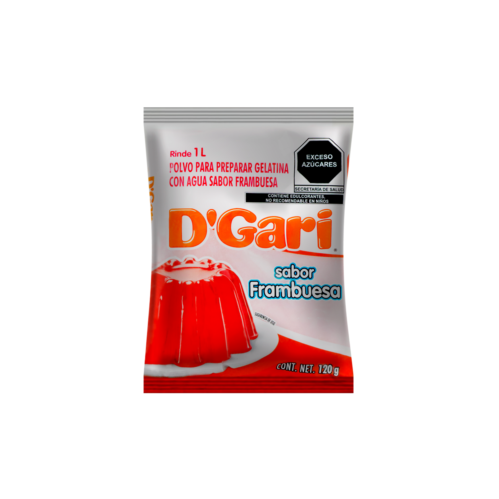 GARI FRAMBUESA 50/120 GRS