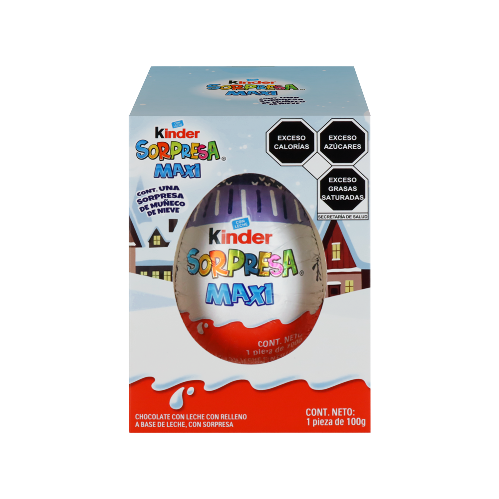 KINDER SORPRESA MAXI 12/100 GRS
