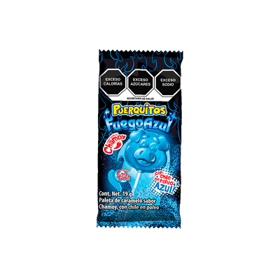 PAL. PUEQUITOS FUEGO AZUL 24/15 PZA