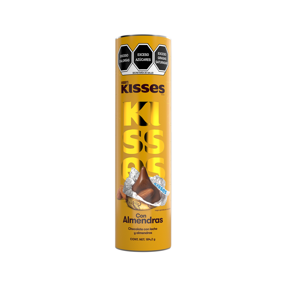 KISSES TUBO ALMENDRA 6/184.2 g