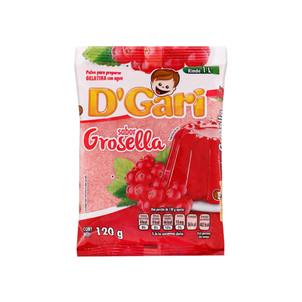 GARI GROSELLA 50/120 GRS