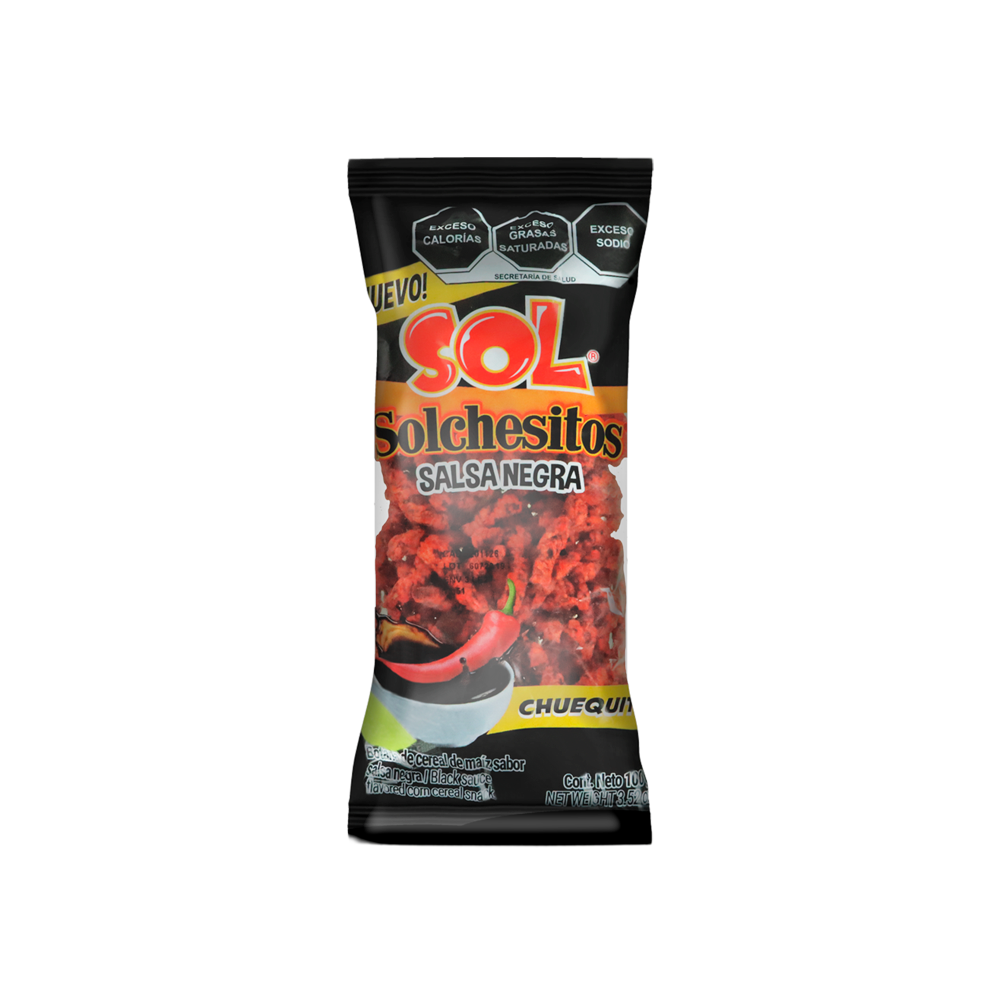 SOL CHUEQUITO SALSA NEGRA  45/100 GRS