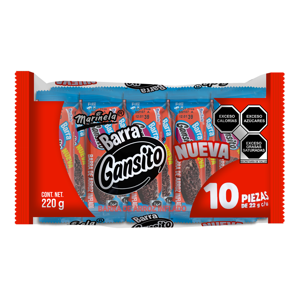 BARRA GANSITO 10/10PZA