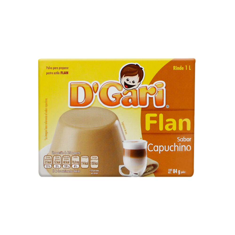 GARI FLAN CAPUCHINO 24/115G