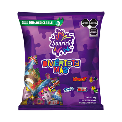 PAQ DIVIERTETE MAS 6/1Kg