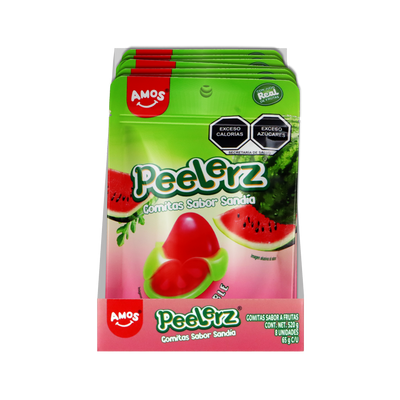PEELERZ GOMITAS SANDIA 6/8 PZA