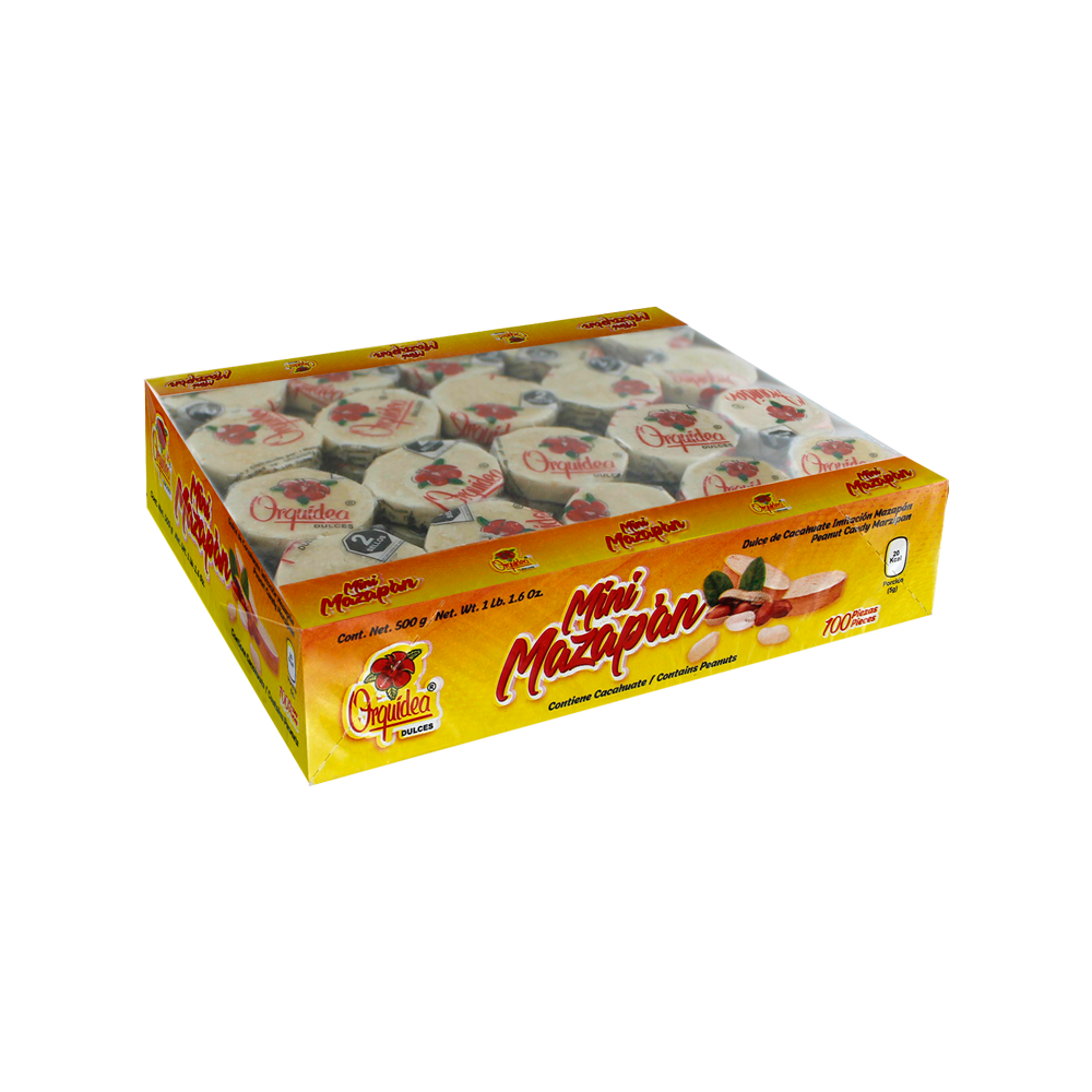 MAZAPAN MINI ORQUIDEA 30/100