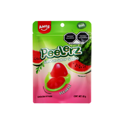 PEELERZ GOMITAS SANDIA 6/8 PZA