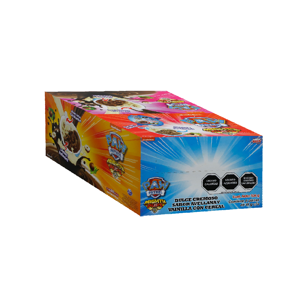 HUEVO PLASTICO PAW PATROL 8/6