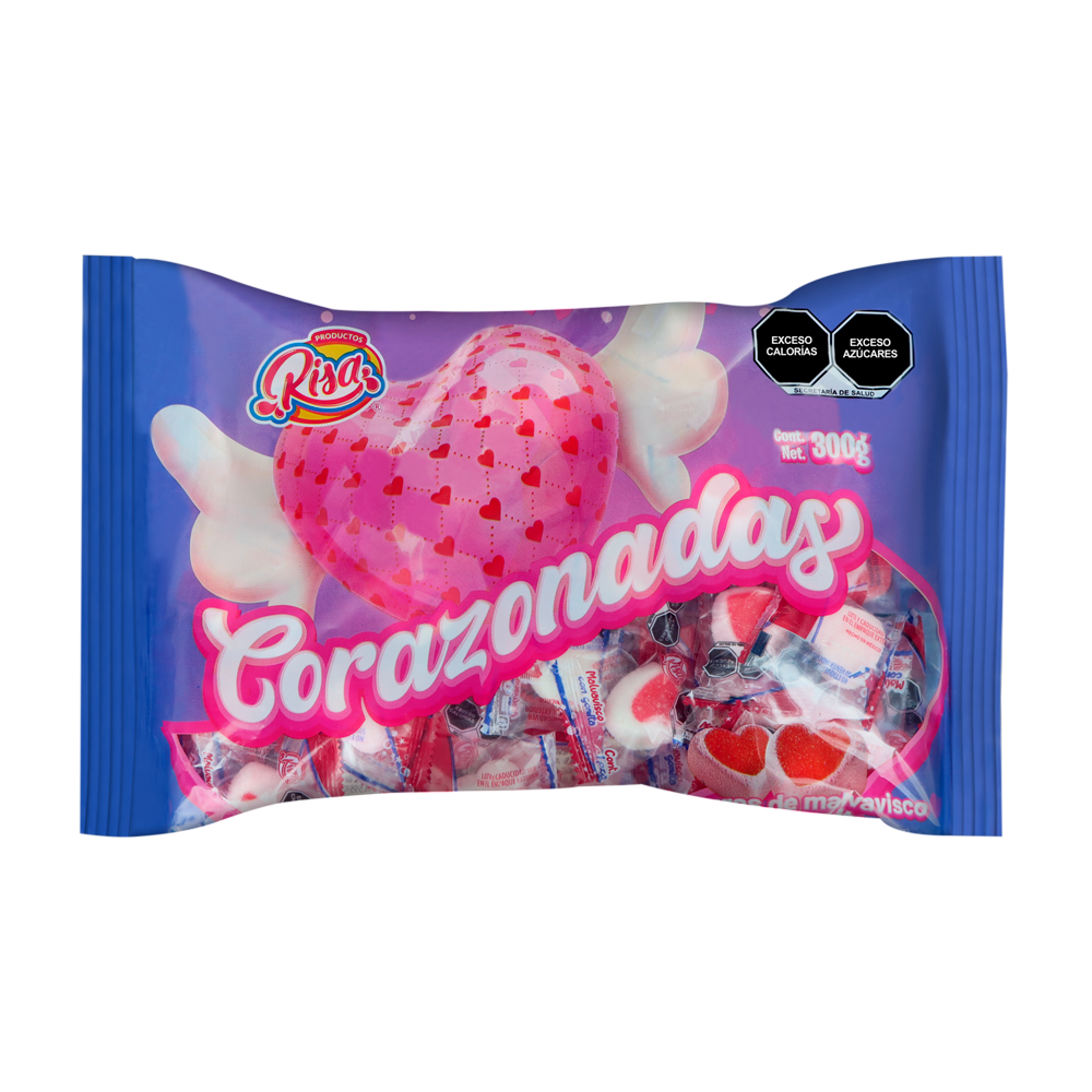 RISA CORAZONADAS  14/300G