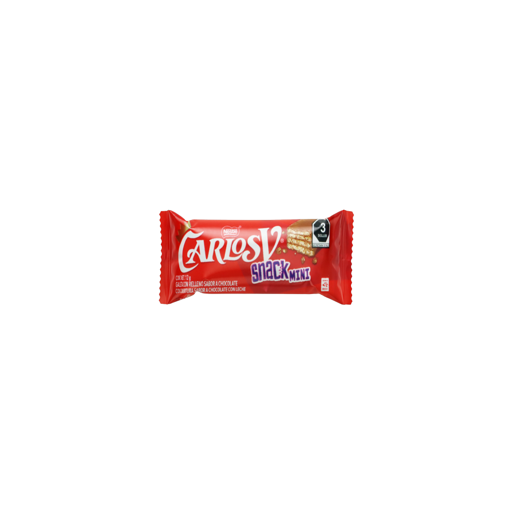 CARLOS V CHOCO GALLETA MINI 16/9