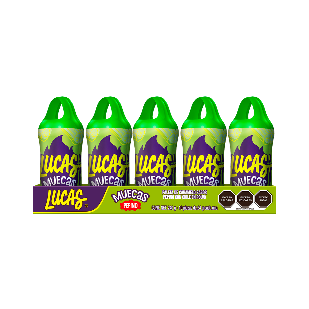 MUECA PEPINO 24/10