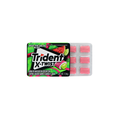 TRIDENT X TWIST SANDIA LIMON 18/8