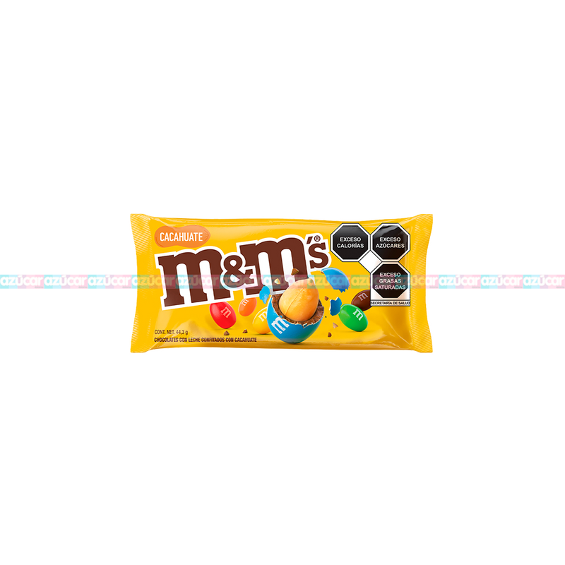 M&M CACAHUATE 32/6