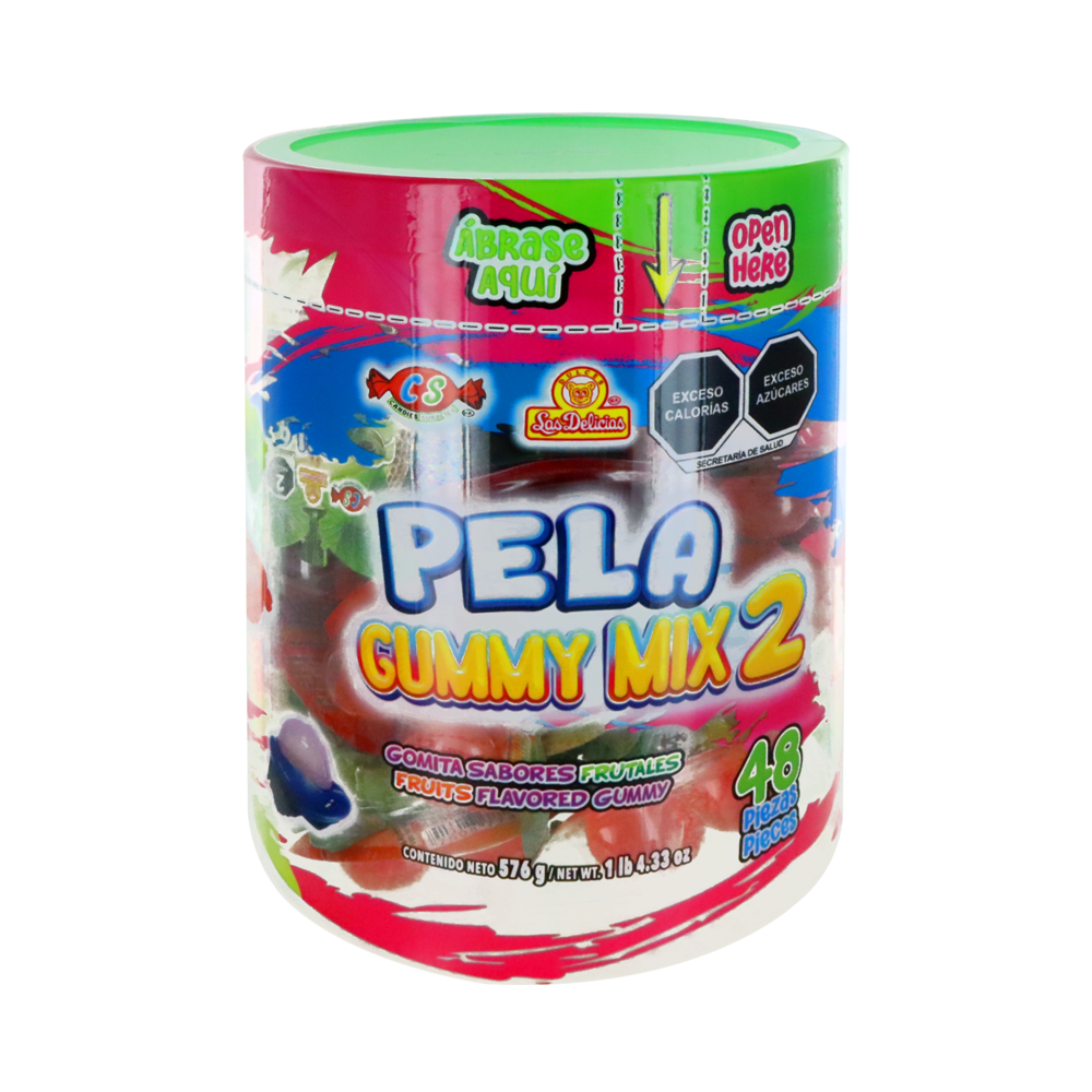 PELA 2 GUMMY MIX 8/48PZ