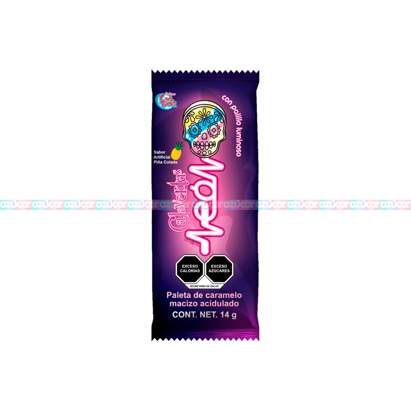 CALAVERA NEON 24/24PZA