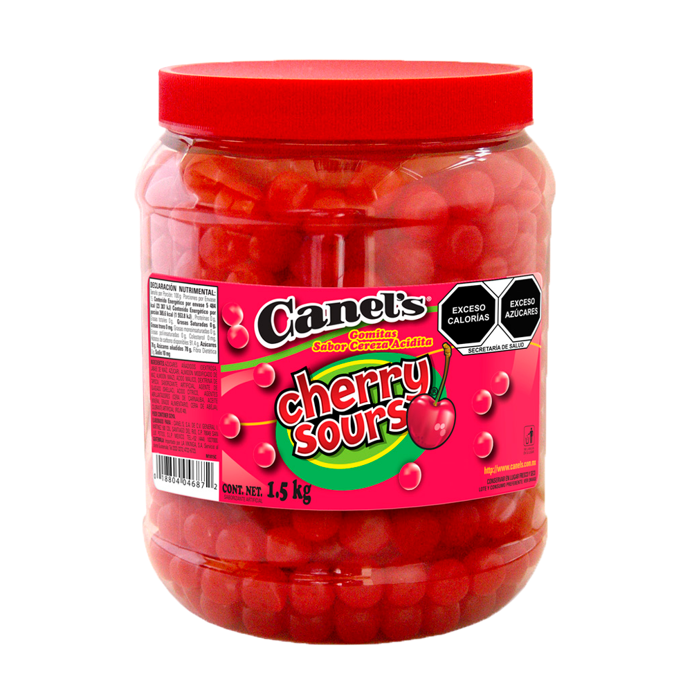 CANELS JELLY CHERRY 8/1.5Kgs