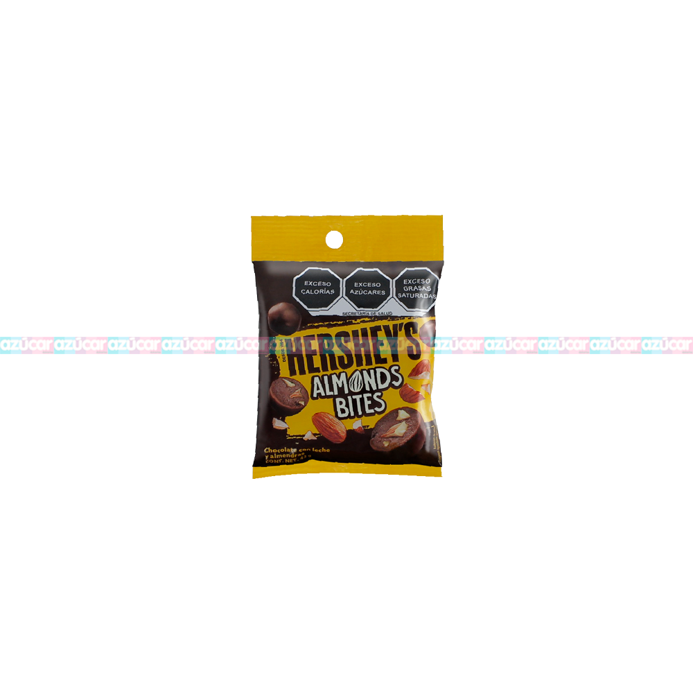HERSHEY BITES ALMONDS 6/6 43G