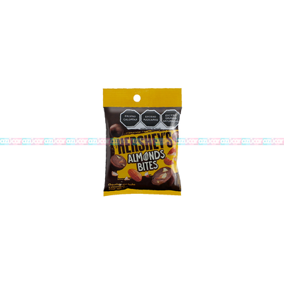HERSHEY BITES ALMONDS 6/6 43G
