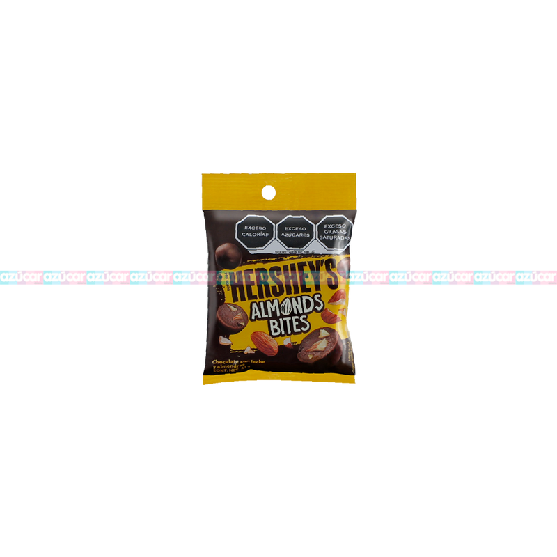 HERSHEY BITES ALMONDS 6/6 43G