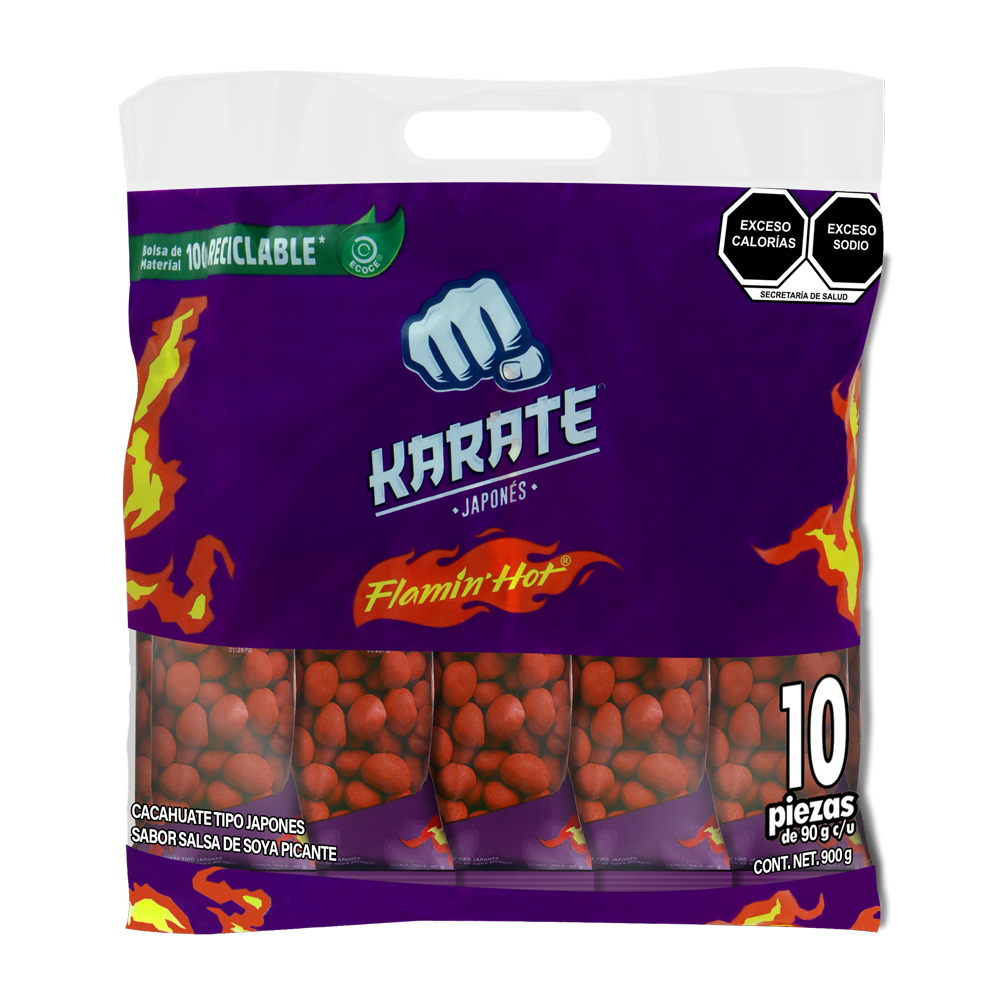 KARATE FLAMIN HOT 4/10