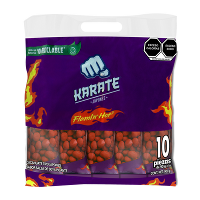 KARATE FLAMIN HOT 4/10