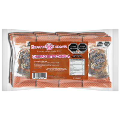 BUÑUELOS CANELA 60GRS 10/12 PZA