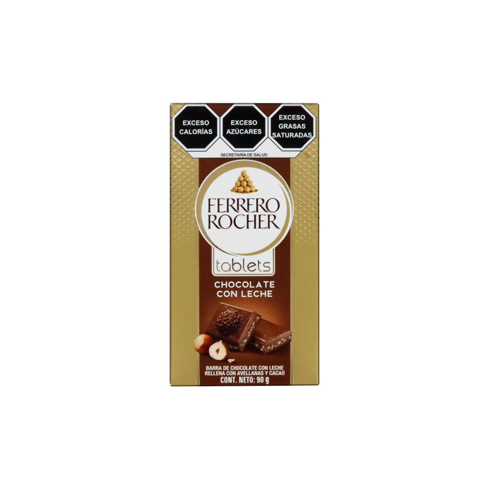 FERRERO TABLETS CHOCOLATE 16/90GRS