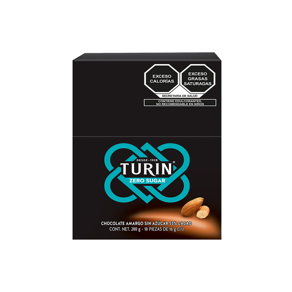 TURIN ZERO SUGAR ALMENDRA 5/18