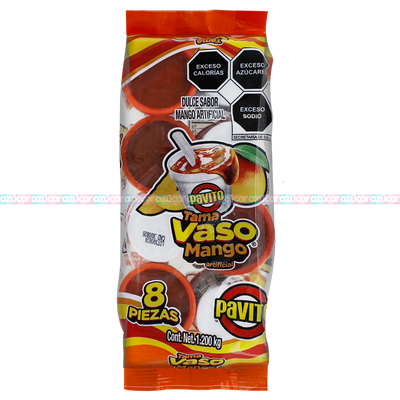 PAVITO VASO MANGO 16/8