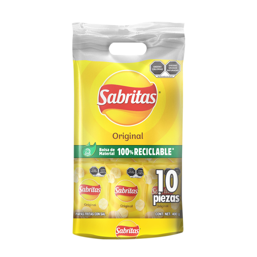 SABRITAS SAL 40G 5/10 PZS