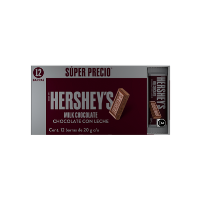 HERSHEY LECHE 20G 12/12
