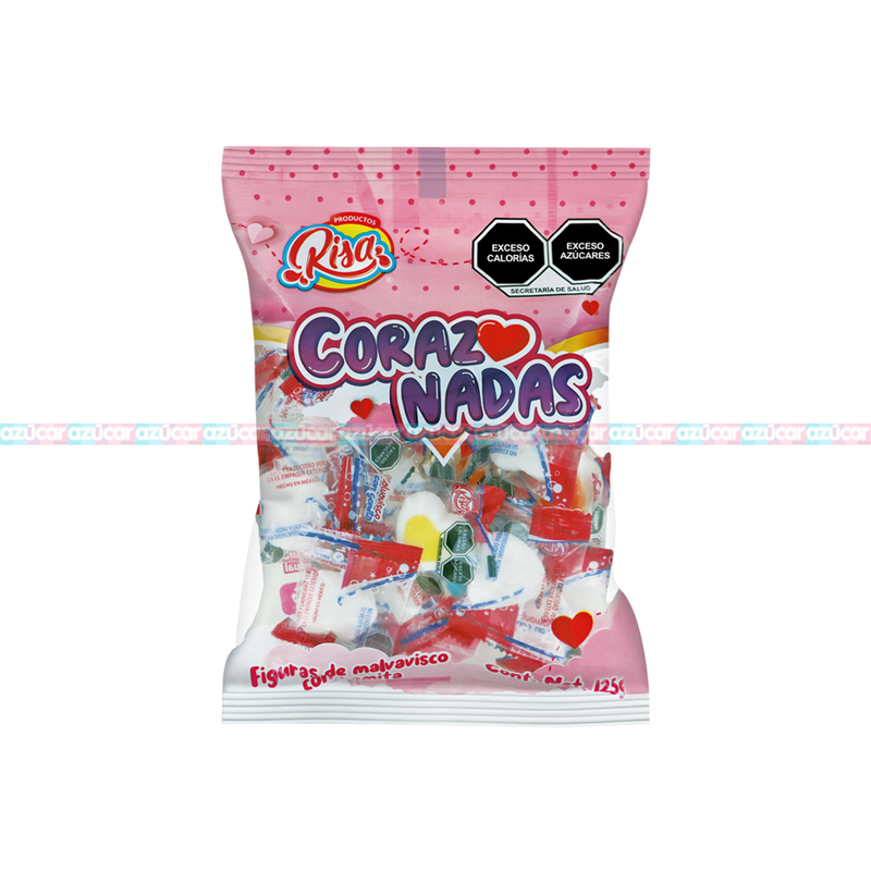 RISA CORAZONA BOLSA 24/125GRS