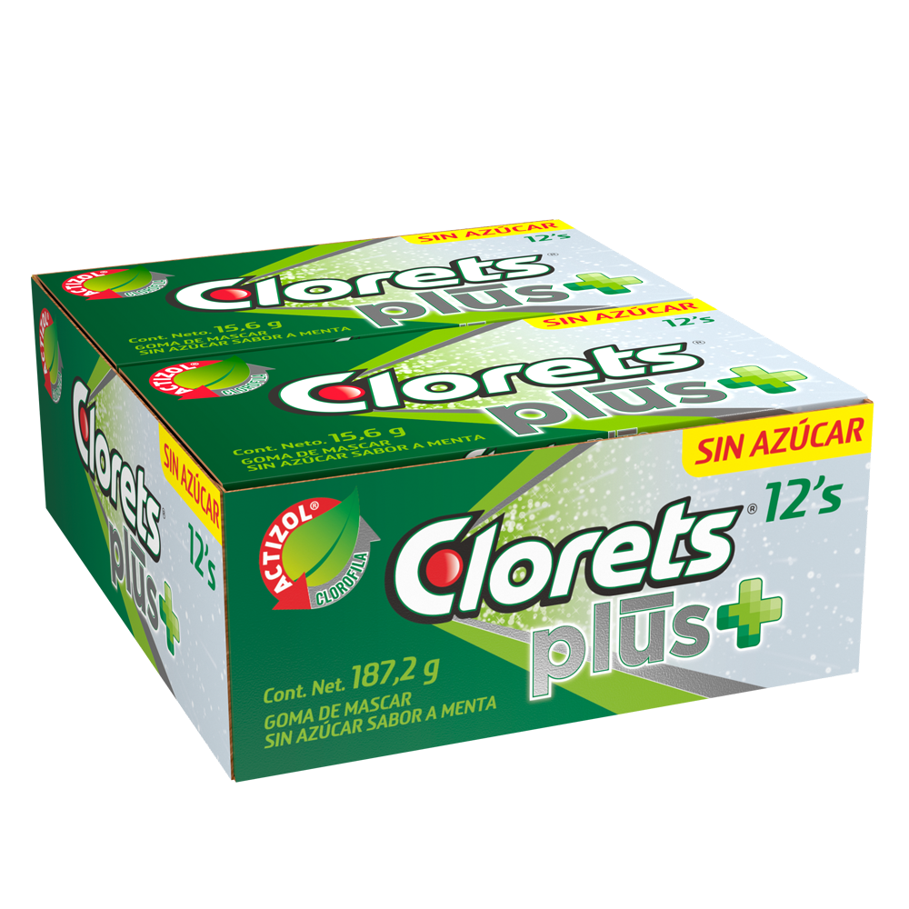 CLORETS PLUS 10´S 32/12