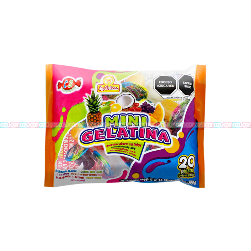 MINI GELATINA BOLSA 40/20